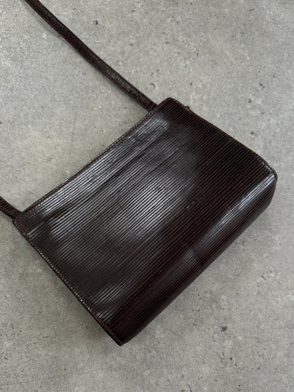 Giorgio Armani Le Collezioni 1990s Leather Crossbody Bag