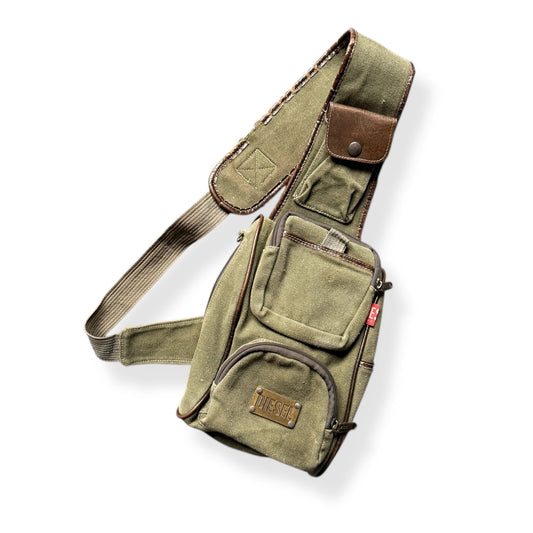2000's Diesel Spare Parts Sling Bag | Default Title, Green