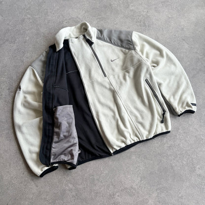 Nike ACG RARE 2008 technical dual zip Polartec fleece (XL)