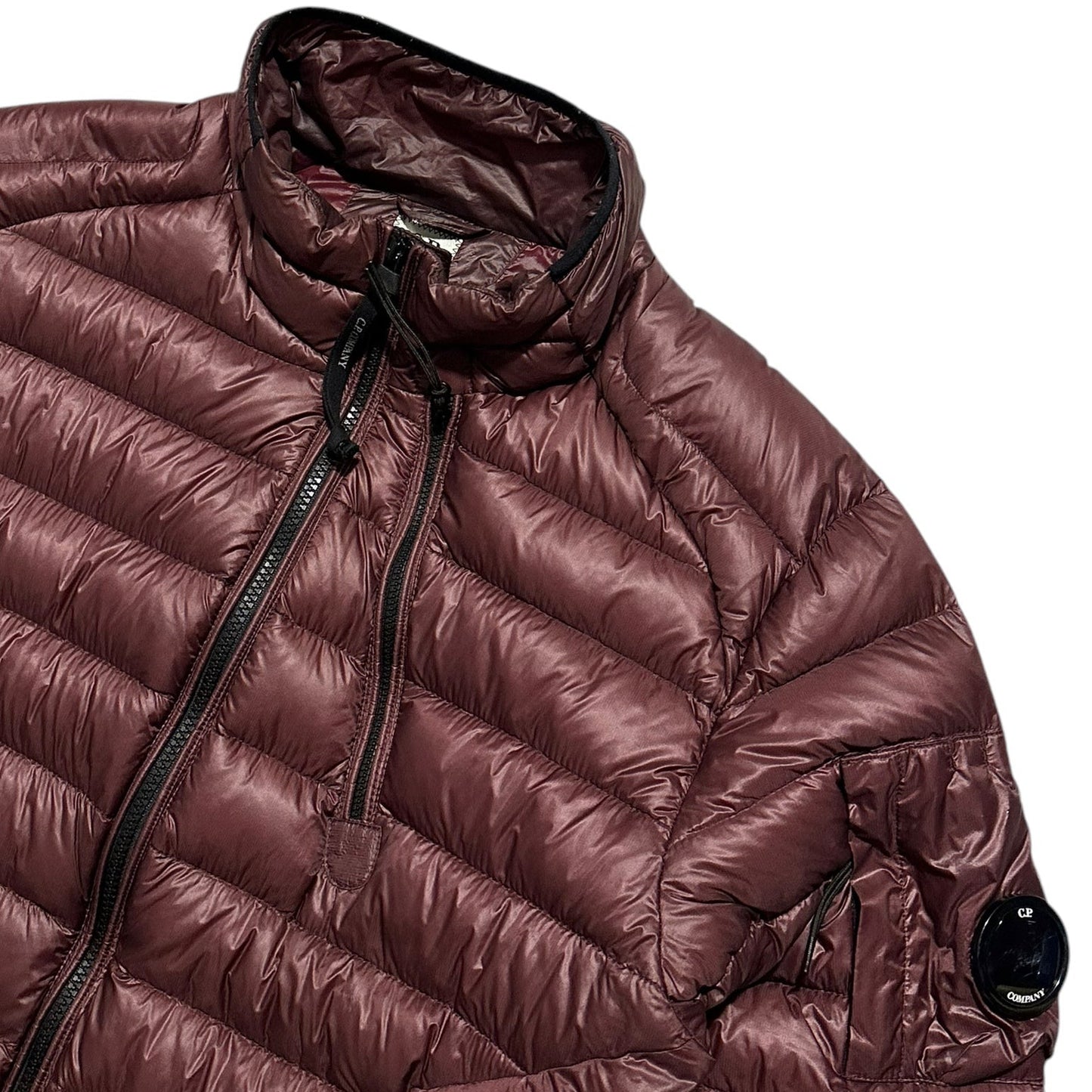 CP Company DD Shell Zip Up Bubble Jacket