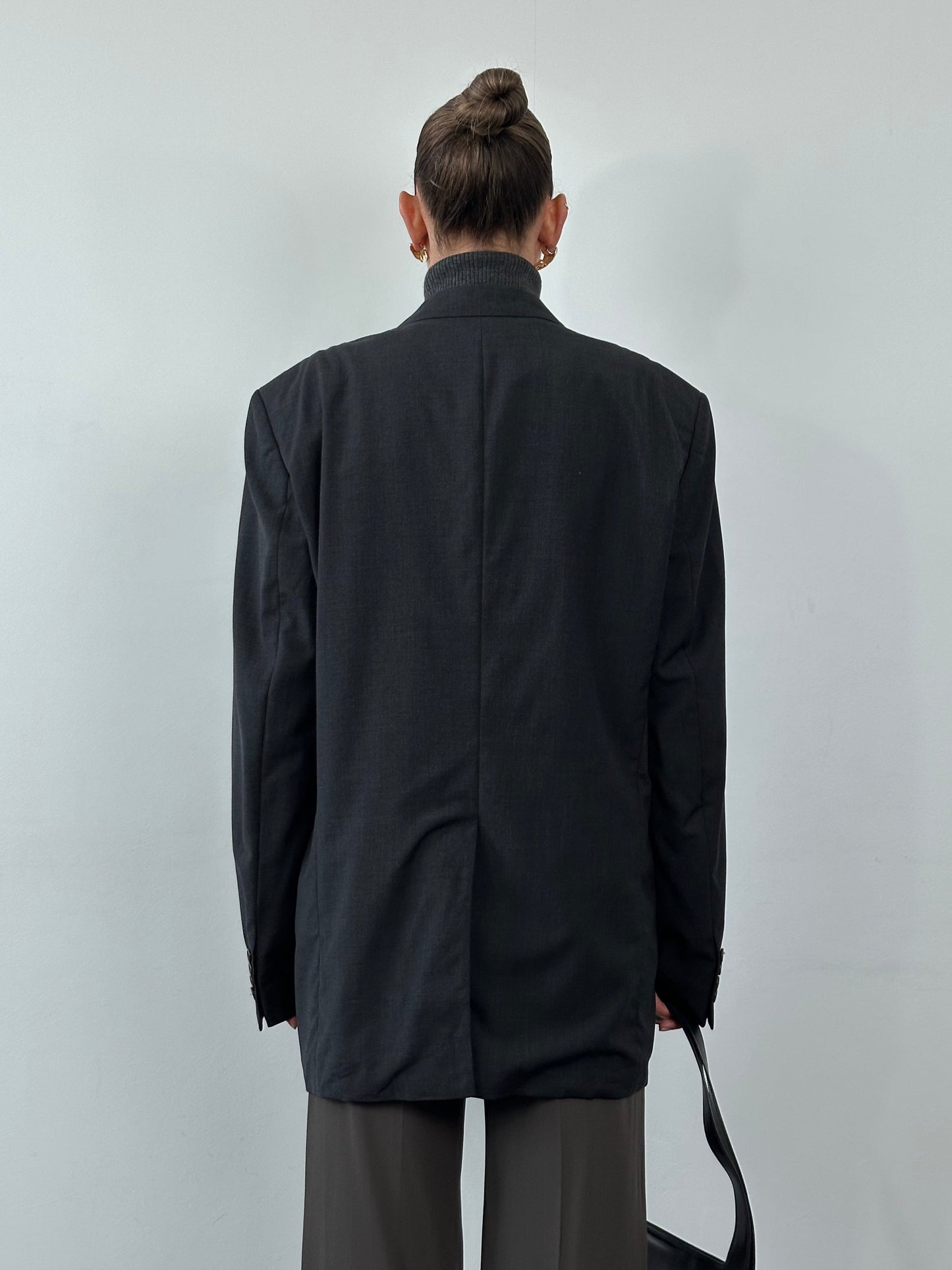 Hugo Boss Virgin Wool Single Breasted Blazer - 42R/XL