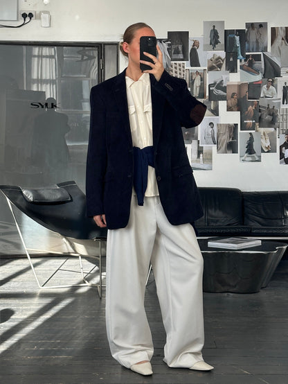 Tommy Hilfiger 2000s Corduroy Single Breasted Blazer - 42L/XL