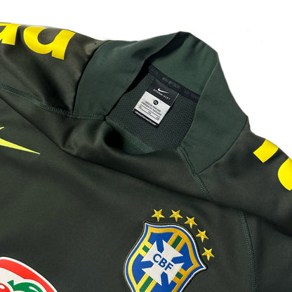 Nike Brazil 2014/15 Training Sweatshirt In Green ( XL )
