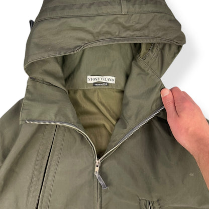 SS2000 Stone Island Nylam Dual Zip Jacket (XL) | Default Title, Olive