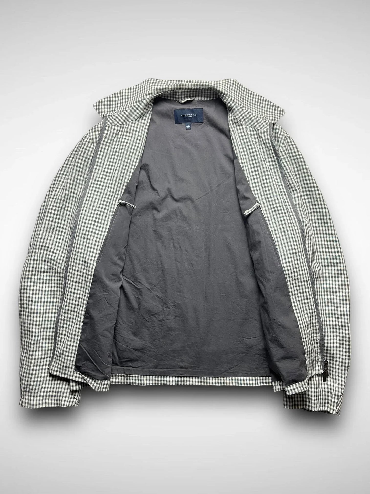 Burberry Checkered Blouson Jacket (2000s)