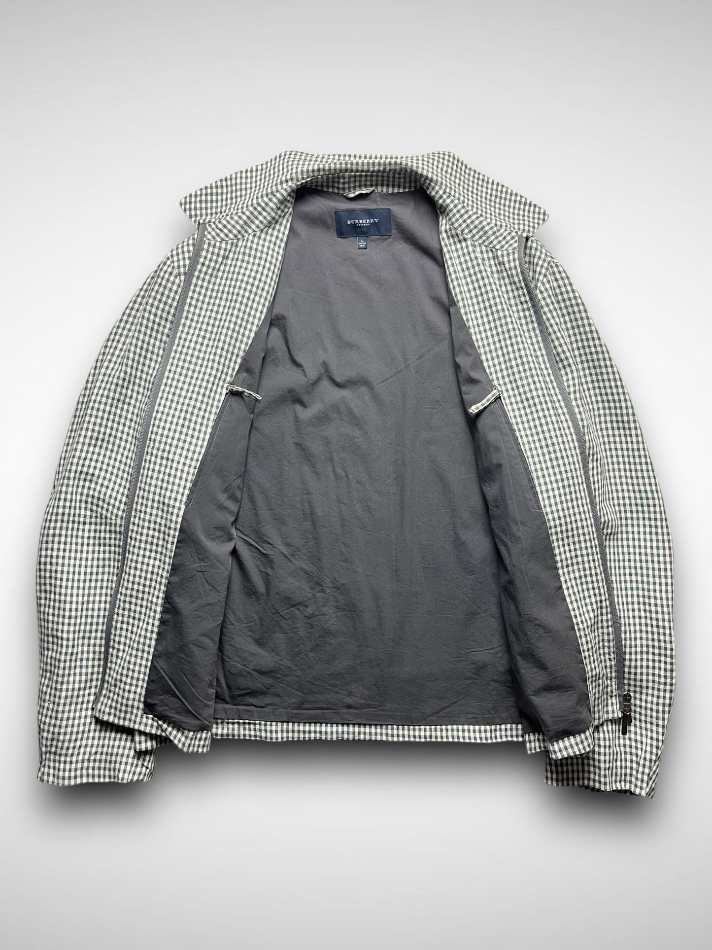 Burberry Checkered Blouson Jacket (2000s)