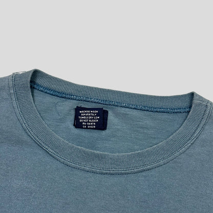 Stussy 90’s Embroidered Stock Logo Striped LS - S/M