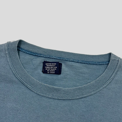 Stussy 90’s Embroidered Stock Logo Striped LS - S/M | Default Title, Blue