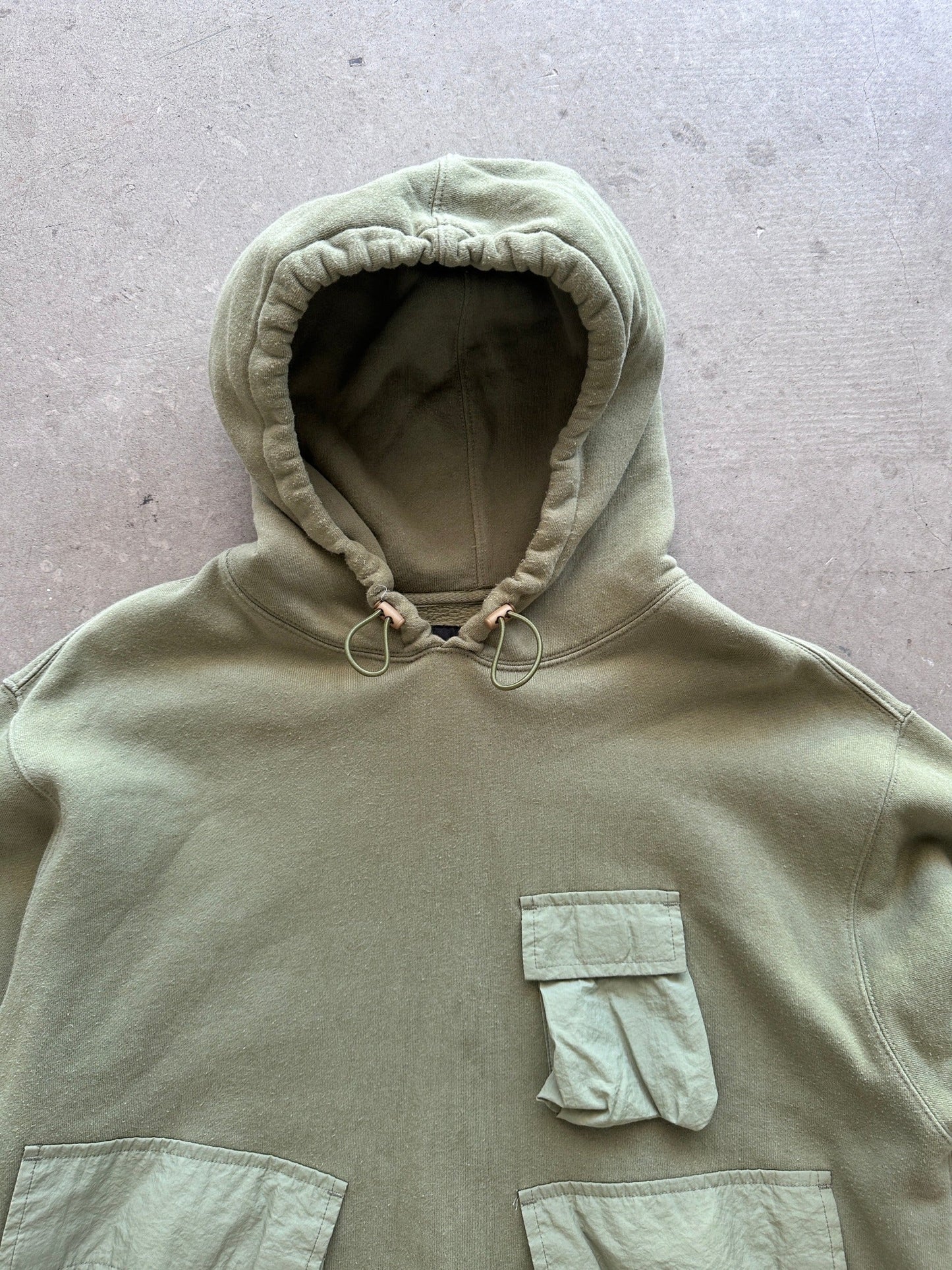 Stussy Pocket Hoodie - L | Large, Red