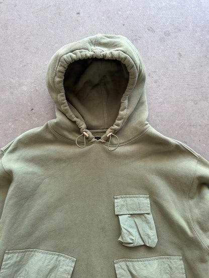 Stussy Pocket Hoodie - L | Large, Red