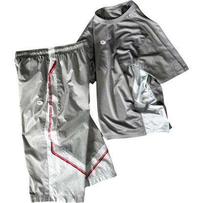Nike Hex 00's Full Shorts & T Shirt Set L | Large, Multicoloured