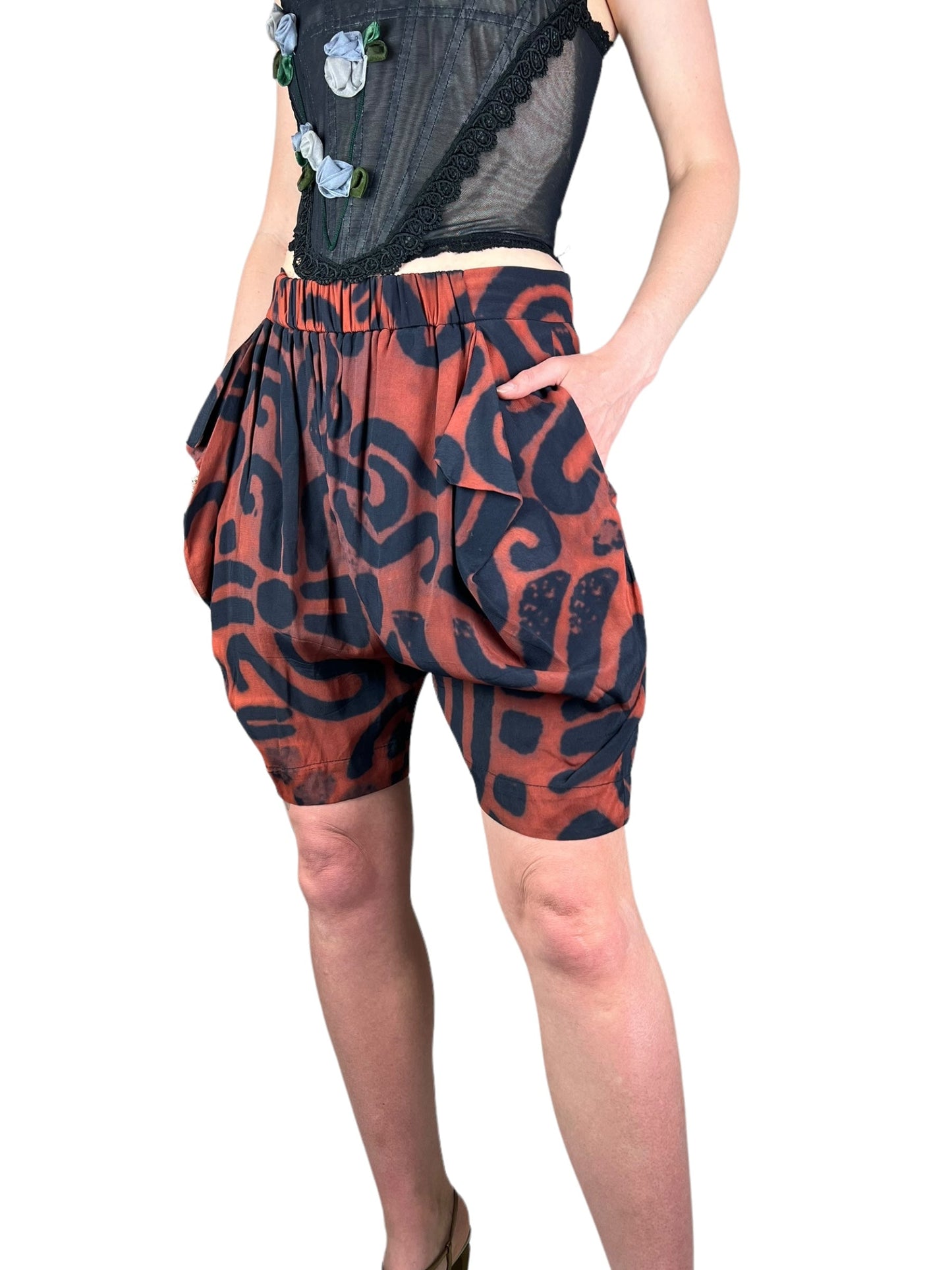 Vivienne Westwood S/S 2014 Maze pirate shorts