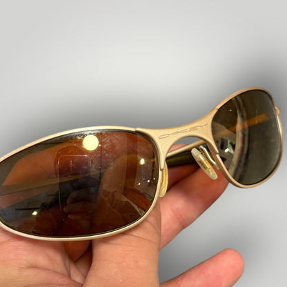 1998 Oakley 1.0 Wire Sunglasses With OG Vault Case