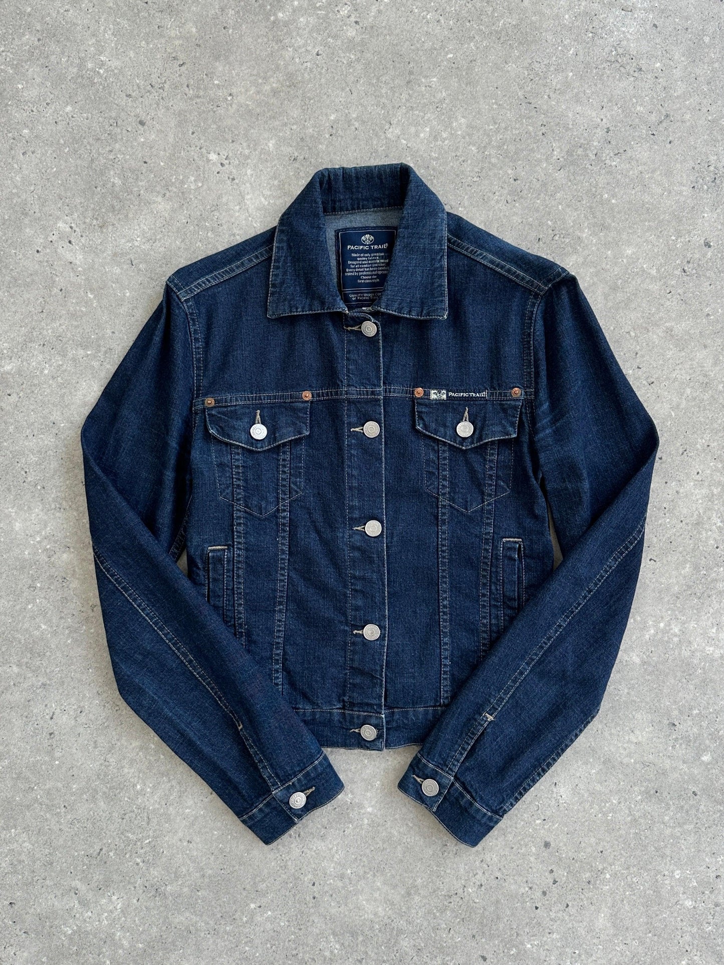 Vintage Fitted Denim Jacket - XS/S - Known Source