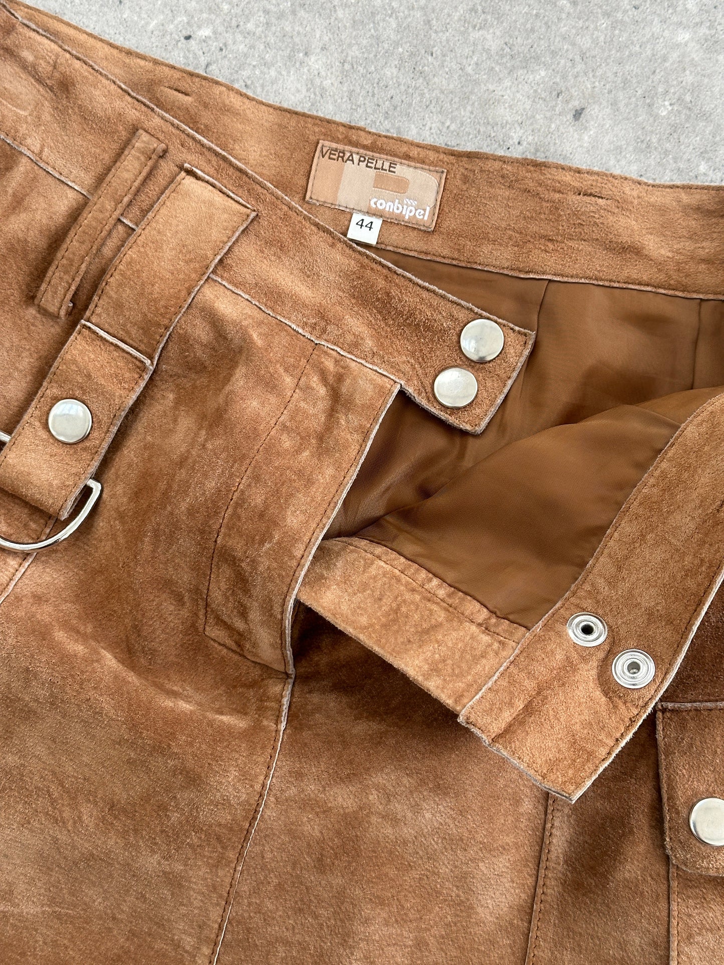 Conbipel Suede Mini Skirt - W28