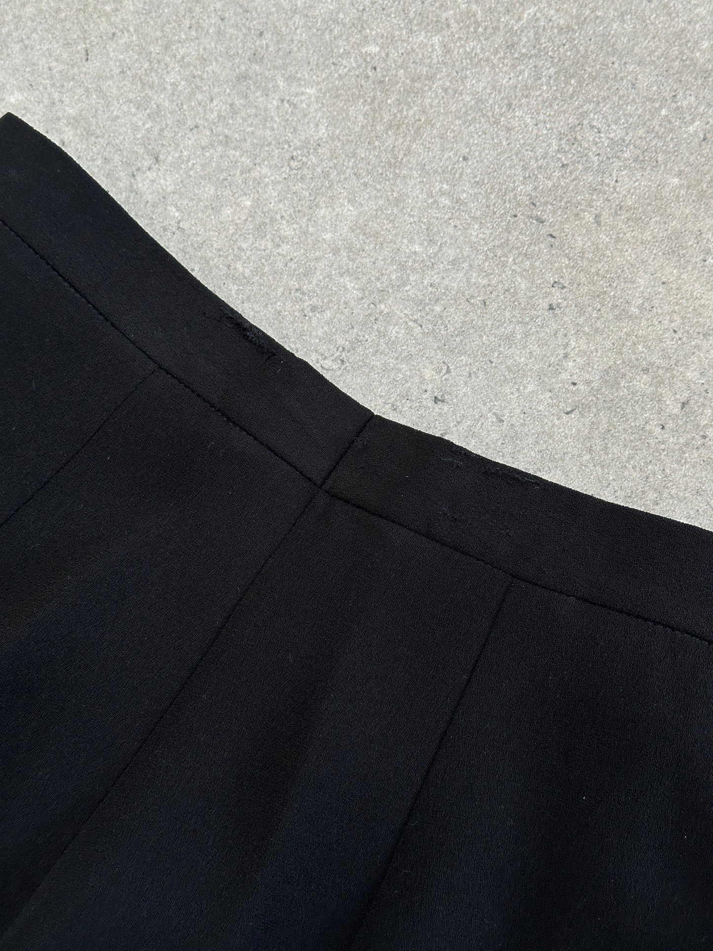 Italian Vintage Straight Leg High Waisted Trousers - W24