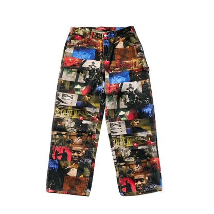 SUPREME NAS & DMX DOUBLE KNEE PAINTER PANTS