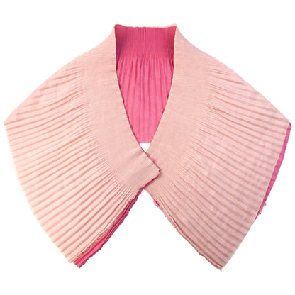 Vintage 90s Issey Miyake Pleated Scarf | O/S, Pink