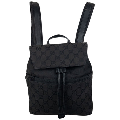 Vintage Gucci Monogram Bucket Backpack