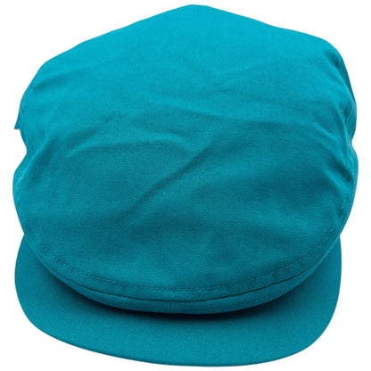 Vintage 2000s Burberry Golf Flat Cap Hat | O/S, Blue