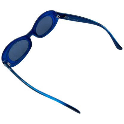 Vintage 90s Gianni Versace Sunglasses | O/S, Blue