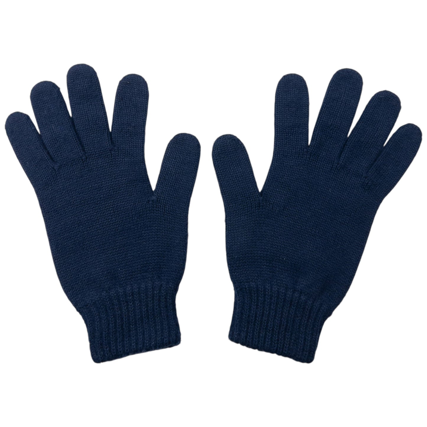 Vintage 2000s Burberry Wool Gloves | O/S, Navy
