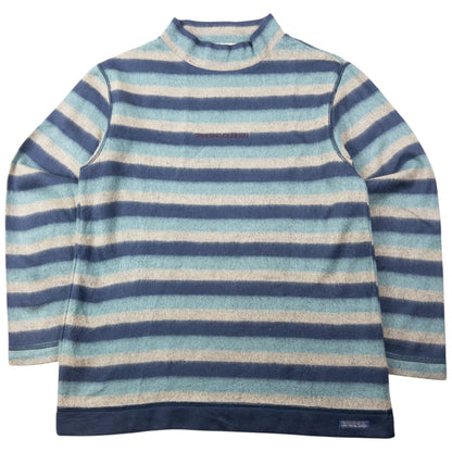Vintage 90s Hai Sporting Gear By Issey Miyake Striped Jumper Size S | Small, Multicoloured