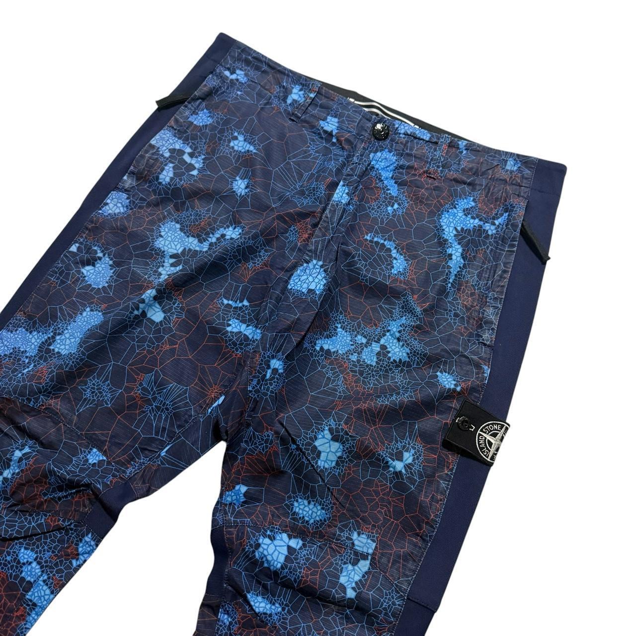 Stone Island Heat Reactive Cargo Trousers | W33, Blue