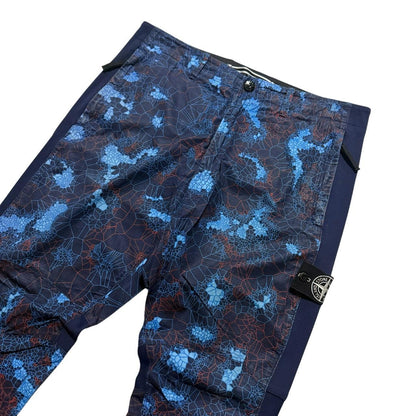Stone Island Heat Reactive Cargo Trousers | W33, Blue