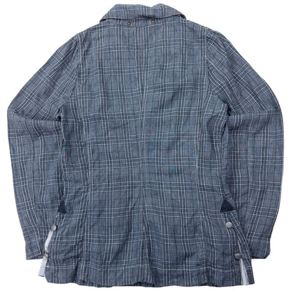 Vintage CP Company Checkered Button Up Jacket Womens Size M