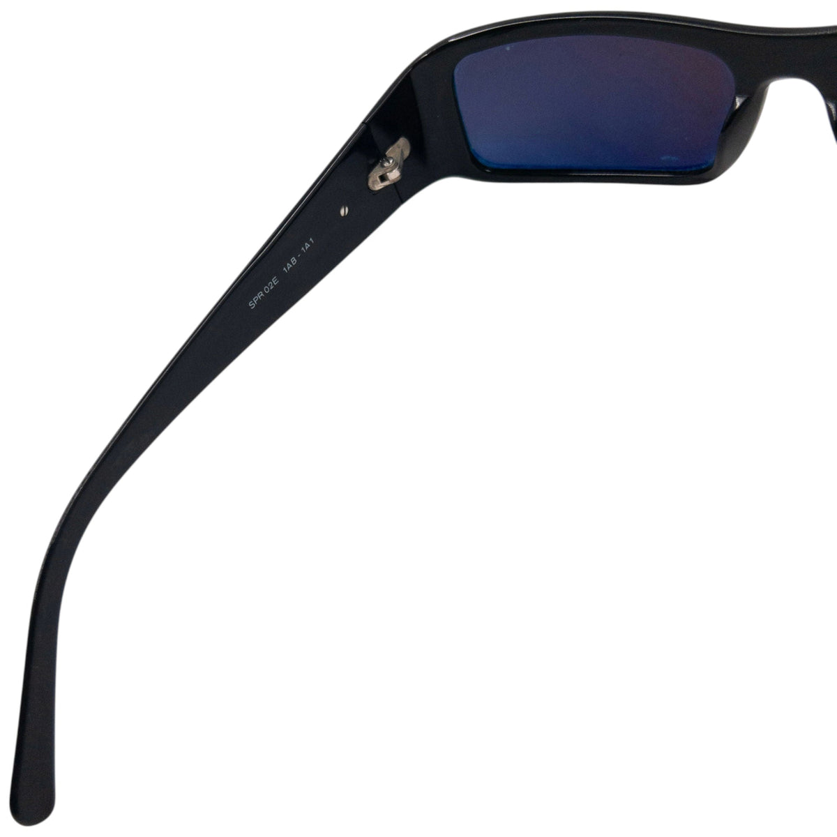 Vintage 2000s Prada Iridescent Lens Sunglasses | O/S, Black