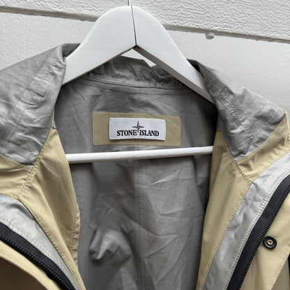 Stone Island Goretex Paclite Jacket (M/L) | Medium, Sand