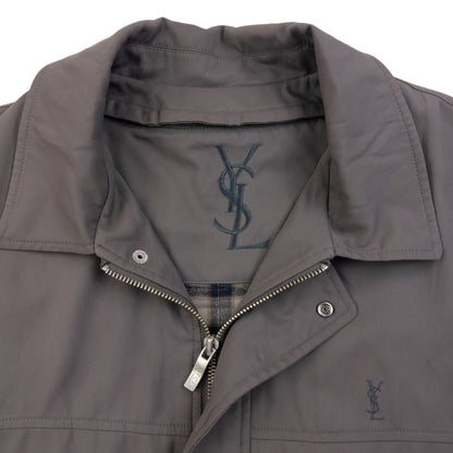 Vintage 90s YSL Yves Saint Laurent Harrington Jacket Size L | Large, Multicoloured