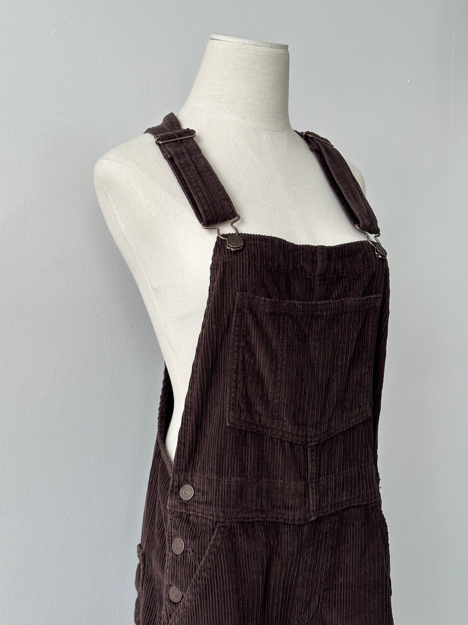 Levi's Premium Corduroy Wide Leg Dungarees - M