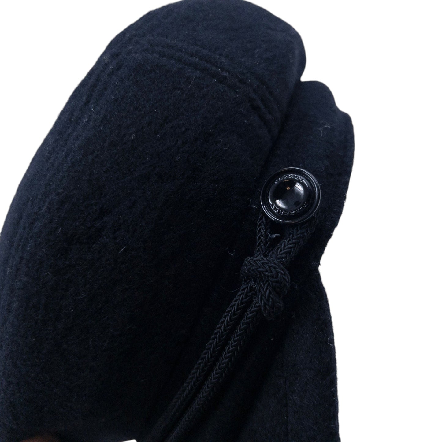 Vintage Burberry Wool Newsboy Hat Size M | O/S, Black