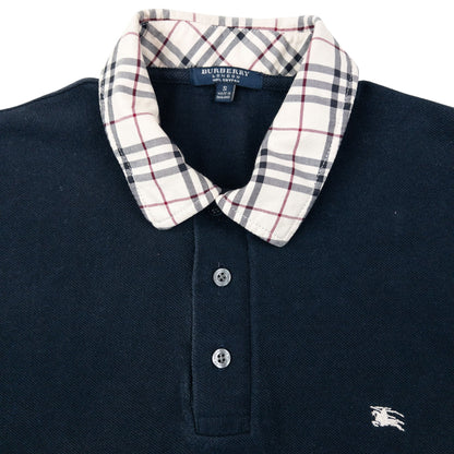 Vintage 2000s Burberry Nova Check Collar Polo Shirt Size S | Small, Multicoloured