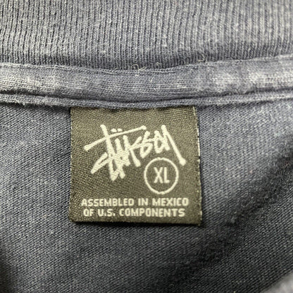 Vintage Stussy 25th Anniversary T-Shirt, Size XL | Large, Navy