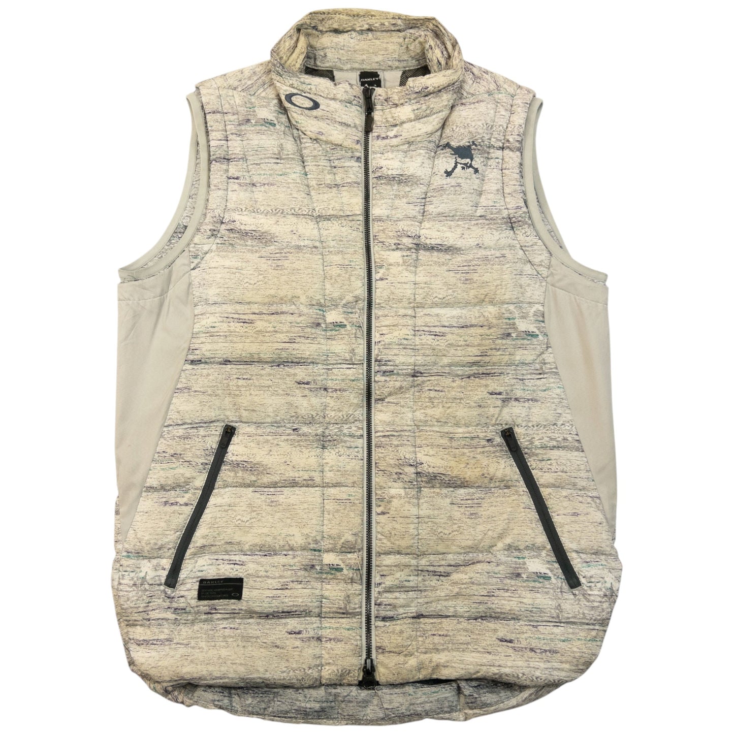 Vintage Oakley Padded Zip Up Gilet Size S | Medium, Red
