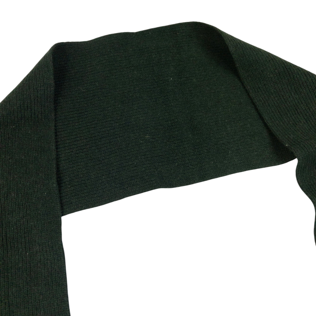 Vintage 90s Yohji Yamamoto A.A.R Long Wool Knit Scarf | O/S, Green