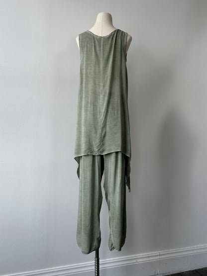 Vintage 1990s Sleeveless Two Piece - /W24
