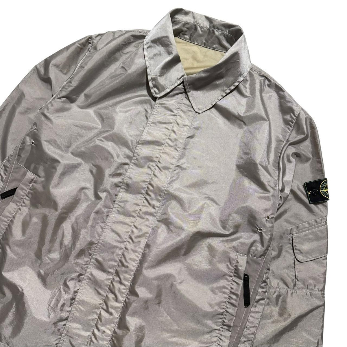 Stone Island 1997 Formula Steel Jacket | XL/XXL, Silver