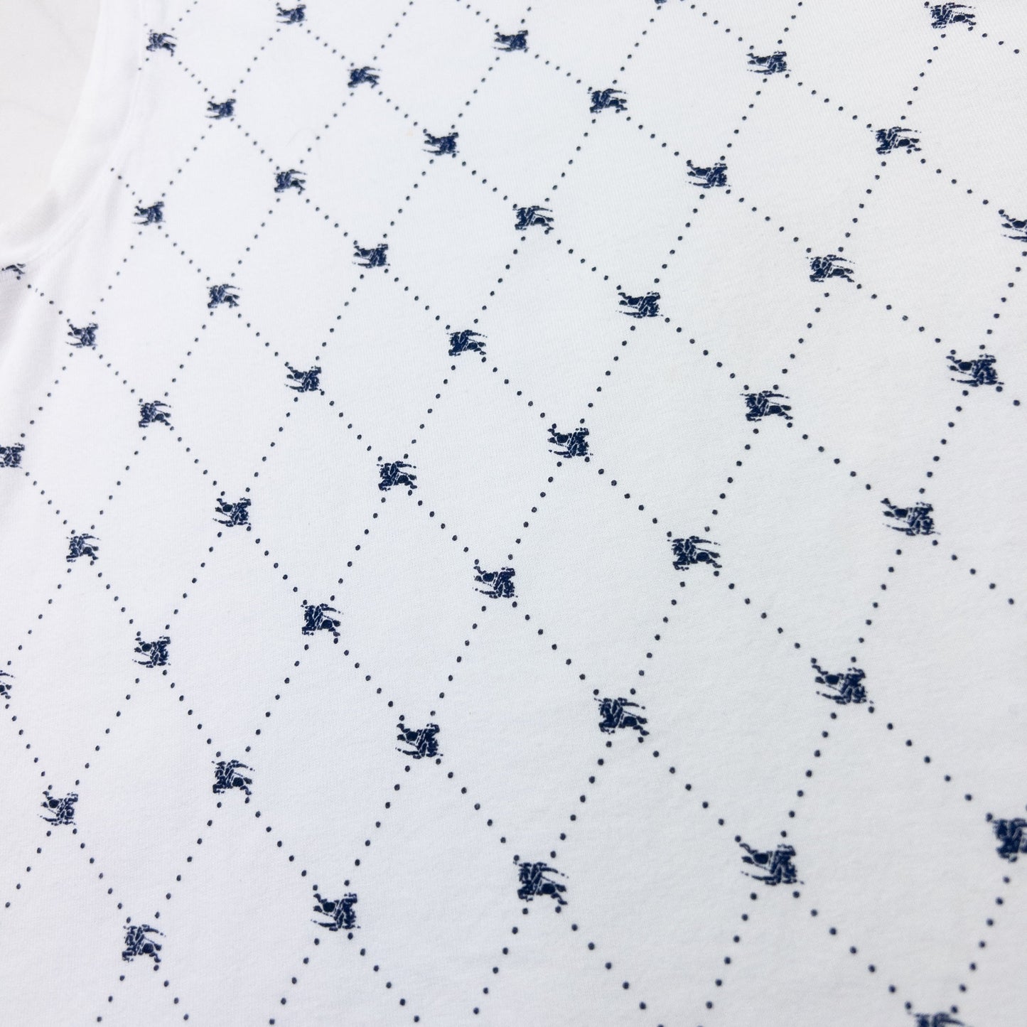 Vintage Burberry Monogram Vest Top Womens Size M