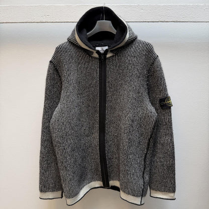 Stone Island Heavy Knit Hoodie (XL) | Extra Large, Multicoloured