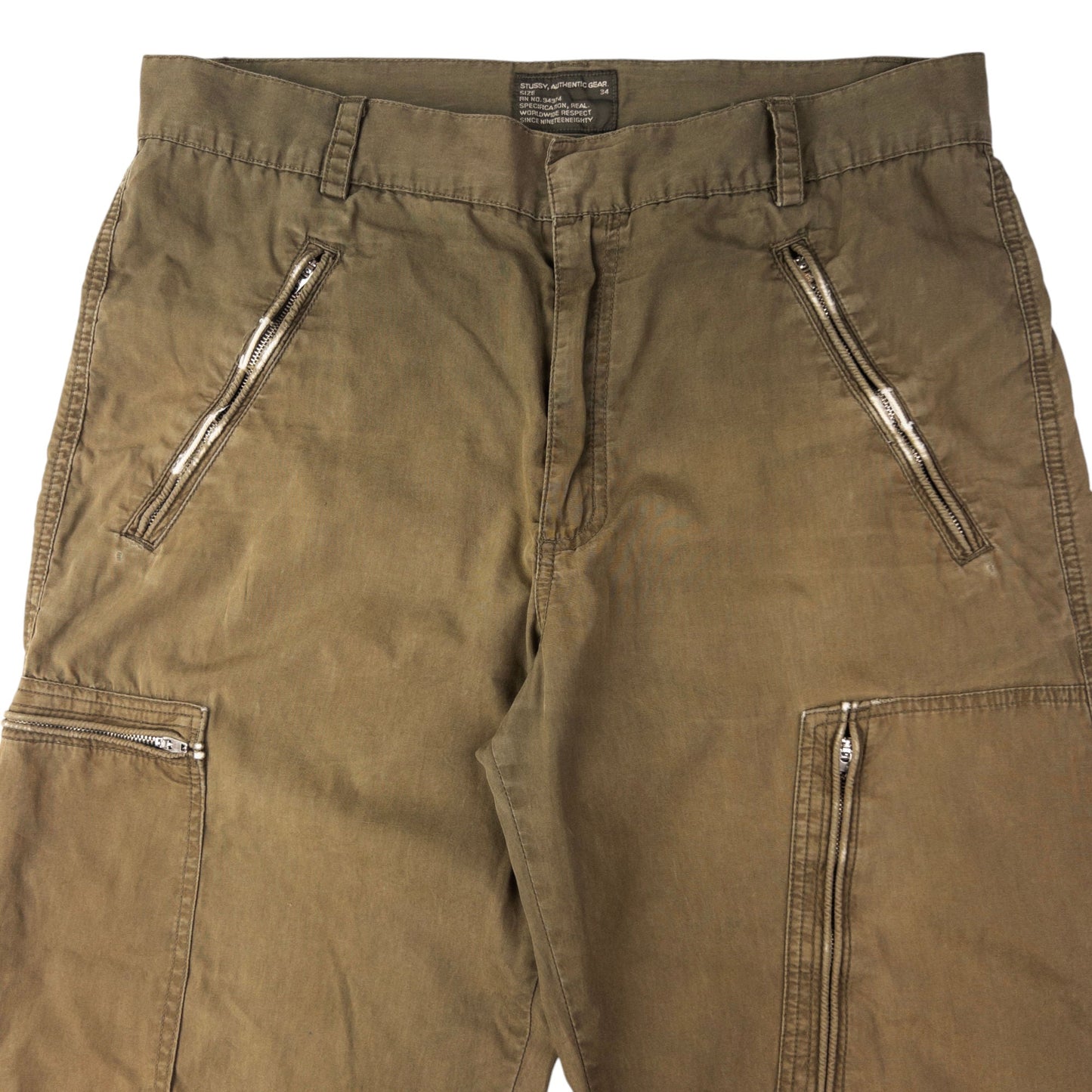 Vintage Stussy Cargo Trousers Size W35