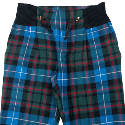 Vintage 2000s Gucci Checkered Wool Trousers Size M | Medium, Red