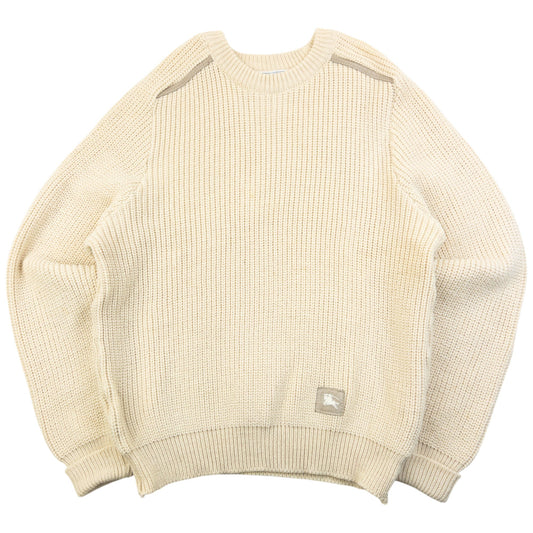 Vintage 90s Burberry Wool Knit Jumper Size M | Medium, Multicoloured