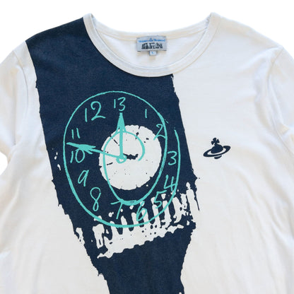 Vintage Vivienne Westwood Clock T Shirt Women's Size L