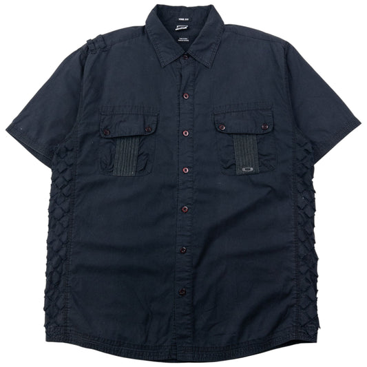 Vintage Oakley Short Sleeve Button Up Shirt Size M