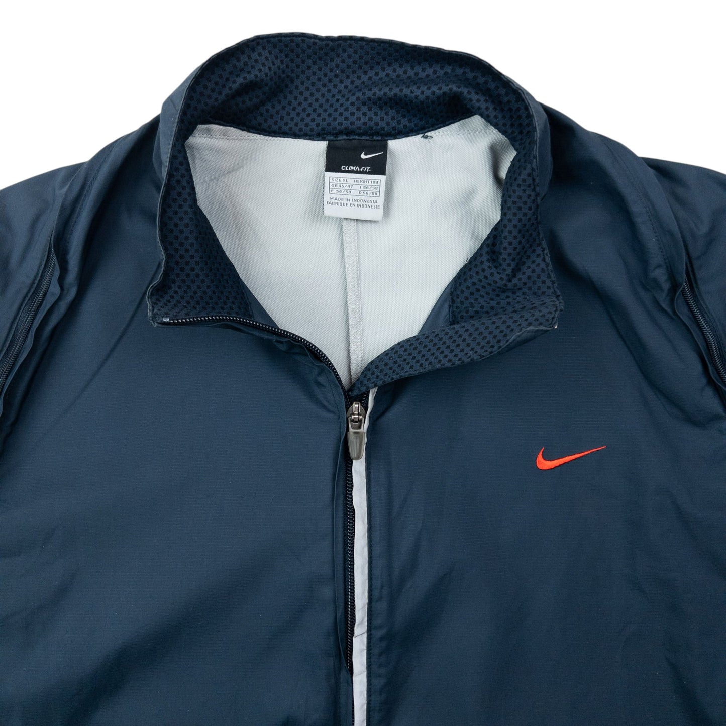 Vintage 2000s Nike Climafit Zip Off Sleeve Jacket Size XL | XL, Multicoloured