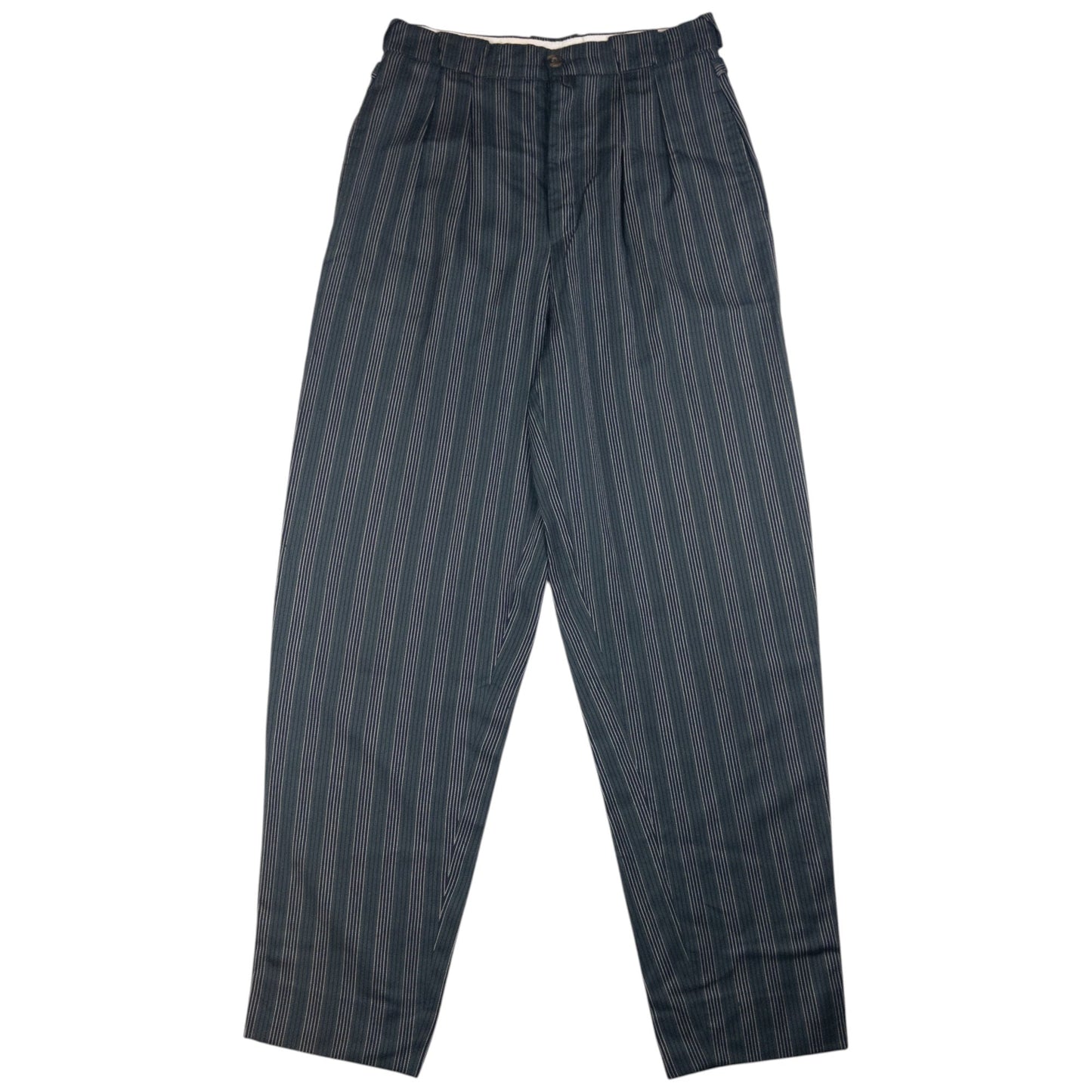 Vintage Dries Van Noten Striped Trousers Size W30